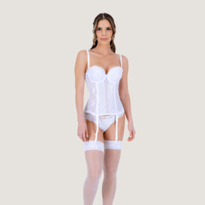 Corset novia blanco